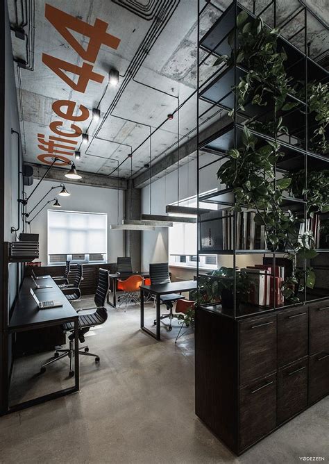 Inspiring Industrial Style Cool Offices