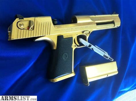 Armslist For Sale Juggernaut Arms 24k Gold Desert Eagle 50