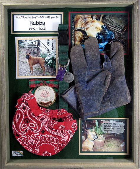 This ornament is a beautiful way to memorialize your beloved fur baby's passing. Pet memorial shadow box! Don't want to think about it but such a cute idea want to make one for ...