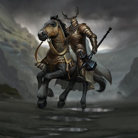 Mounted Knight By Atomhawk Design Rimaginaryknights