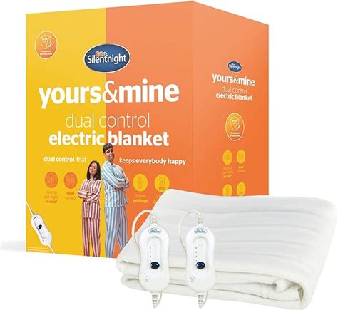 Silentnight Dual Control Electric Blanket King Size Heated Electric