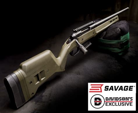 Davidsons Exclusive Savage 110 Magpul Hunter Shooting Wire