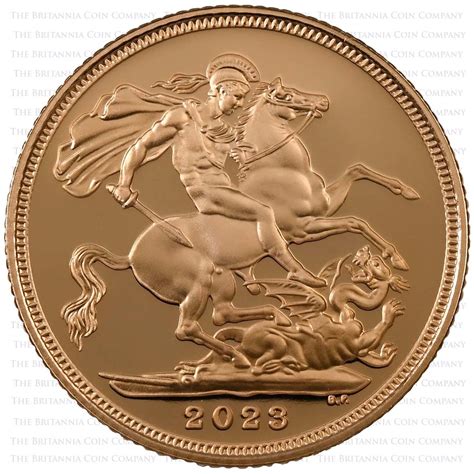 2023 Elizabeth Ii Gold Proof Sovereign The Britannia Coin Company