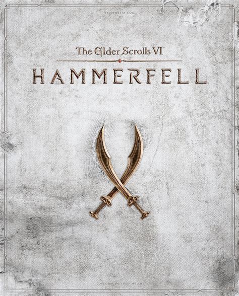 The Elder Scrolls Vi Hammerfell Cover Art Concept Relderscrolls