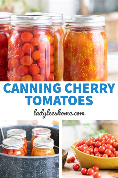 Canning Cherry Tomatoes Two Simple Ways Lady Lees Home
