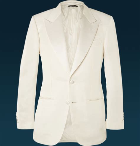 James Bond Tuxedo White Ivory Dinner Jacket