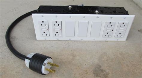Electrical Converter 240 Volt 4 Wire Prong 30 Amp L14 30p To 115 Volt 4