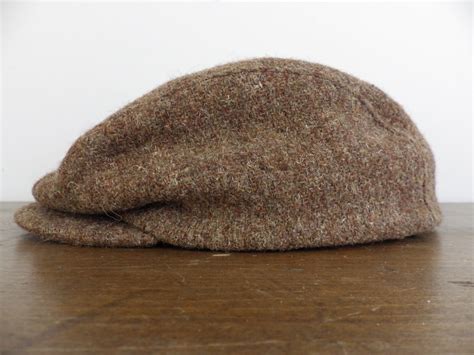 Harris Tweed Wool Cap With Ear Flaps Made In Scotland Etsy