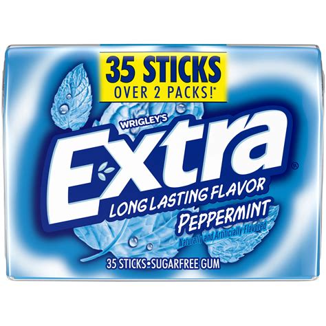 extra gum peppermint sugar free chewing gum 35 stick walmart inventory checker brickseek