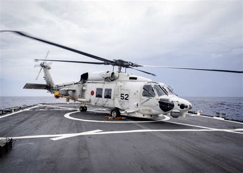 Dvids Images Flight Operations Aboard Mccain With Jmsdf Sh 60
