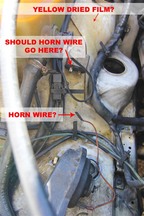 Horn Wire Disconnect Yet Horn Still Works Mercedes Benz Forum