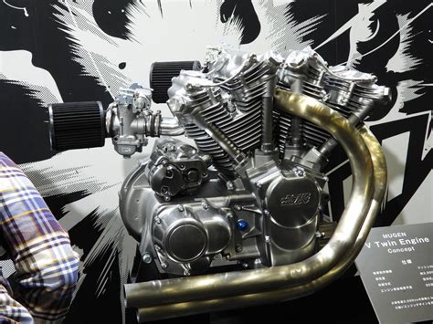 Sadis Nih Mugen V Twin Engine Concept V2000 Di Tmcs 2019 Naik Motor