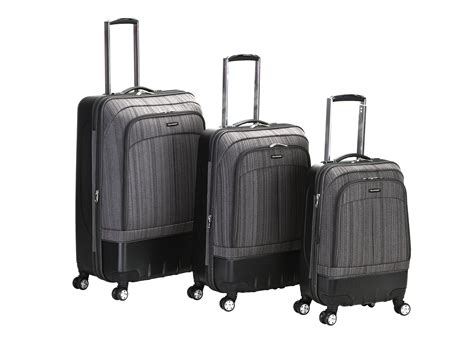 Rockland 3 pc. Milan Hybrid Spinner Luggage Set