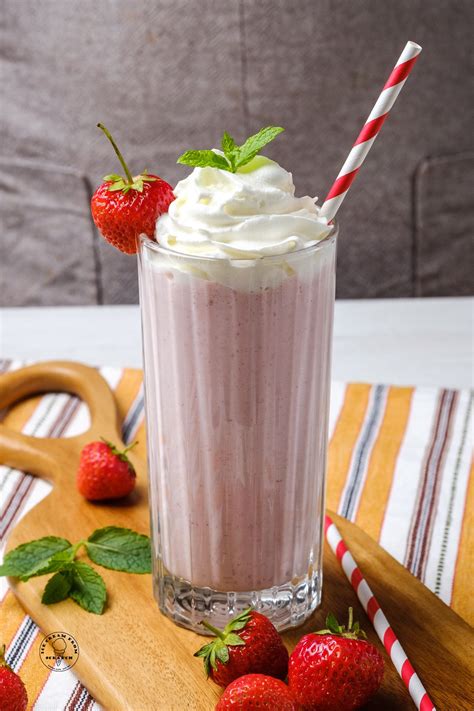 Strawberry Milkshake Ice Cream From Scratch