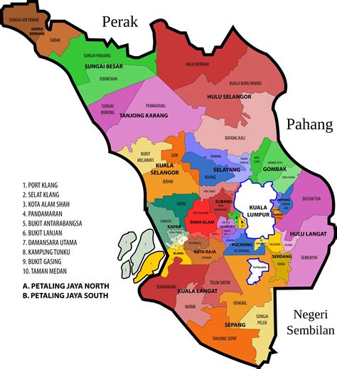 Selangor State Legislative Assembly Constituencies Icons Png Free Png