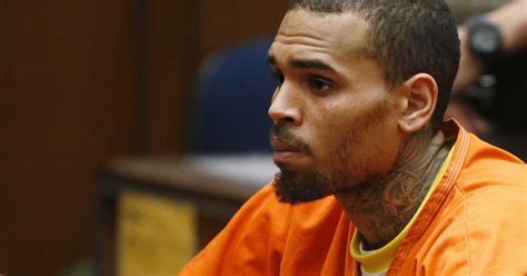 Chris Brown Mugshot Leaked To Us Media Ahead Of Misdemeanor Trial Mirror Online