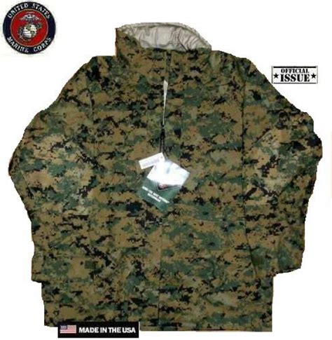 Us Marines Usmc Marpat Woodland Digital Army Apecs Goretex Jacke Jacket
