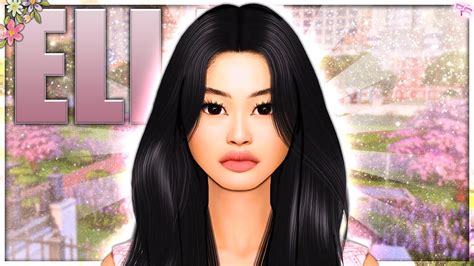 Ella Kim 💜 Cc Folder And Sim Download Sims 4 Cas Youtube