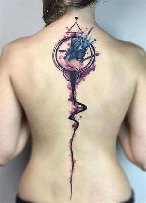 40 spine tattoo ideas for women cuded in 2020 spine tattoos for women spine tattoos