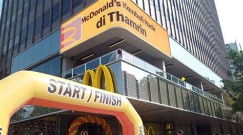 Gerai McDonalds Thamrin Jaya Diresmikan The Legend Is Back INFOBRAND ID