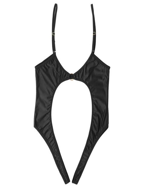 womens one piece smooth silky swimsuit bikini bathing swimwear monokini bodysuit ebay