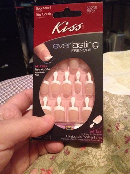 Kiss everlasting french nails. Chio, Spring Fling, French Nails, Kiss, French Tips, Kisses, A