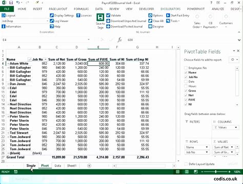 10 Payroll Spreadsheet Template Excel Excel Templates Riset