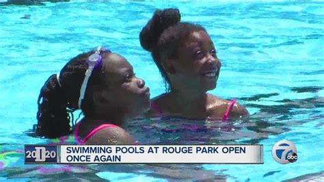 swimming pools at rouge park open once again youtube