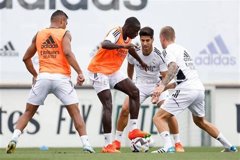 final training session ahead of laliga opener real madrid cf in 2022 real madrid training