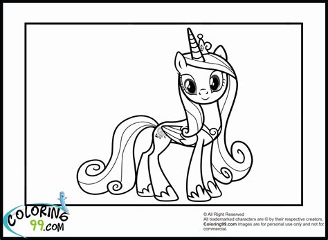 Cheerilee, a pony from the earth. Princess Cadence Coloring Page Elegant Princess Cadence ...