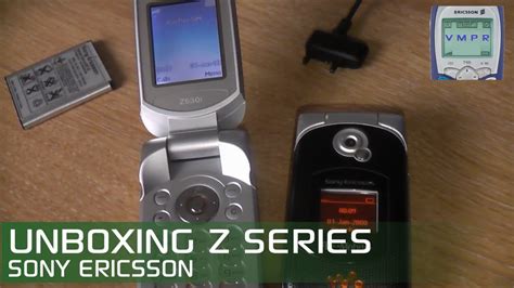 Unboxing Of Sony Ericsson Z530i Mobile Phone Comparing To Sony