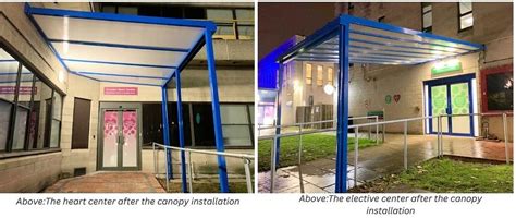Croydon University Hospital Case Study Canopies For Commercial