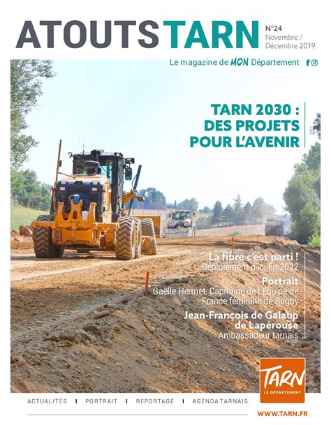 Calaméo Atouts Tarn N°24 Novembre Décembre 2019 Magazine Du