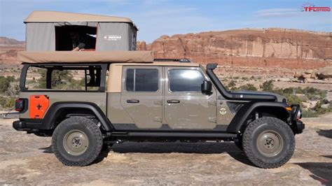 The jeep gladiator with its pickup bed introduces a whole new level of utility and customizations possible. Jeep Gladiator Wayout: Mucho más que un simple camper ...