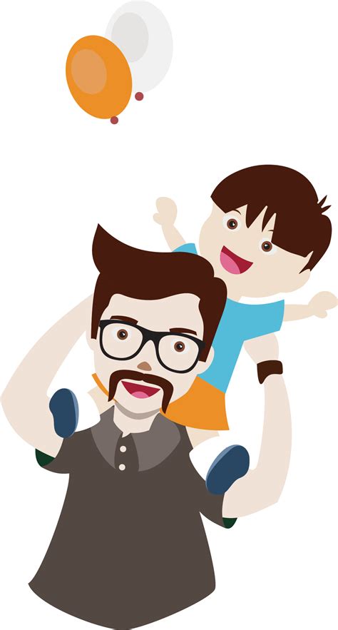 Father Clipart Father And Son Father Father And Son Transparent Free