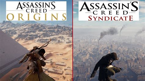 AnvilNext ASSASSIN S CREED ORIGINS Vs SYNDICATE YouTube