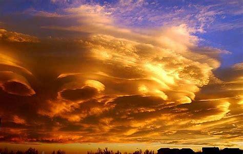 Lenticular Clouds Sunset Colorado Robert V In Lenticular