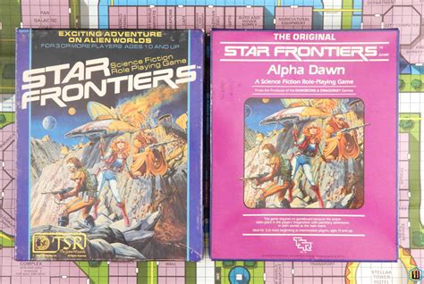 Star Frontiers Tsrs Eighties Science Fiction Rpg Waynes Books