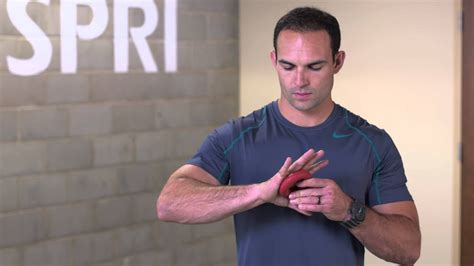 Spri Performance Hand Grip Palm Squeeze Exercise Youtube