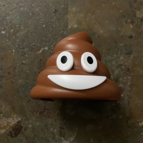 Artsound Brown Poop Emoji Rechargeable Bluetooth Wireless Speaker