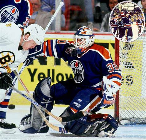 If the oilers win tonight, they'll stretch their winning streak to four games. Bill Ranford Edmonton Oilers White Sher-Wood Game Used ...