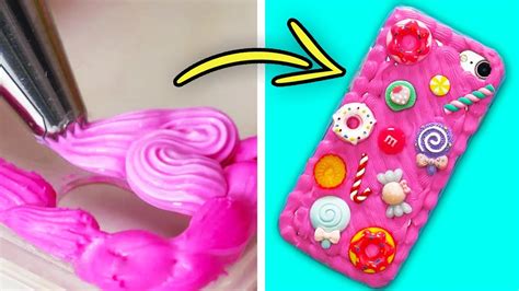 Fill them with colored liquid аnd use а hаirdryer to seаl their ends. 23 SUPER CUTE DIY PHONE CASE IDEAS - Crafts Training