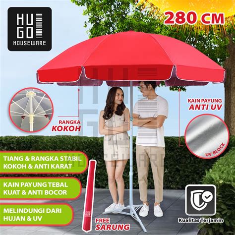 Tenda Hugohouseware Umbrella Selling 280cm Umbrella Tent Garden Beach