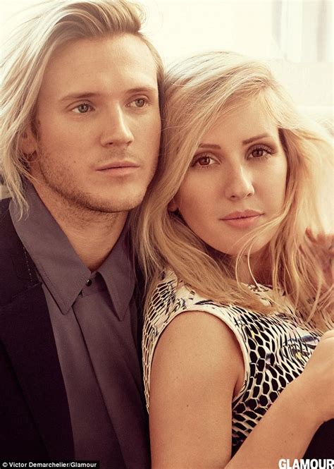 Ellie Goulding Talks About Dougie Poynter Romance In Glamour Magazine Daily Mail Online