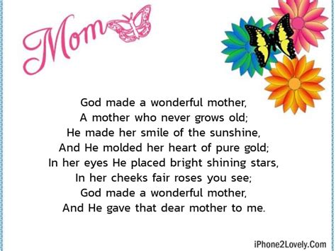 Short 50 Mother Day Poems 2019 Quotes Yard Short Mothers Day Poems