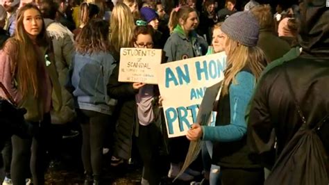 Michigan State Students March For Sexual Assault Survivors Cnn