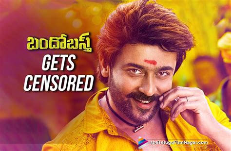 Bandobast is a 2019 indian movie directed by k. Bandobast Gets Censored - Suriya Returns To Tollywood ...