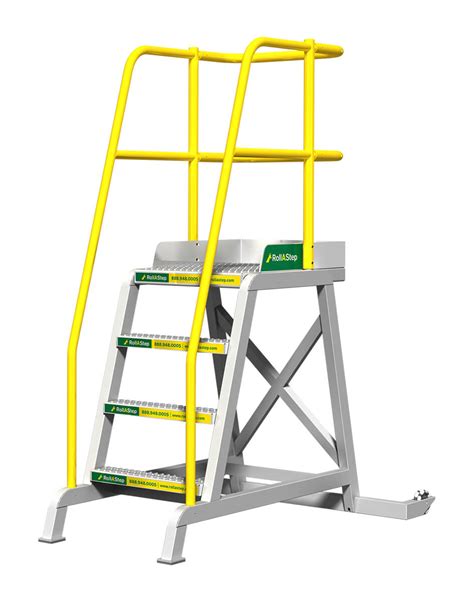 Tilt And Roll Work Platform And Rolling Stairs