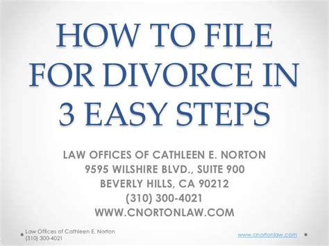 How To File For Divorce In 3 Easy Steps