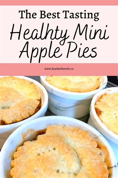 Healthy Mini Apple Pies Thyme With Heather